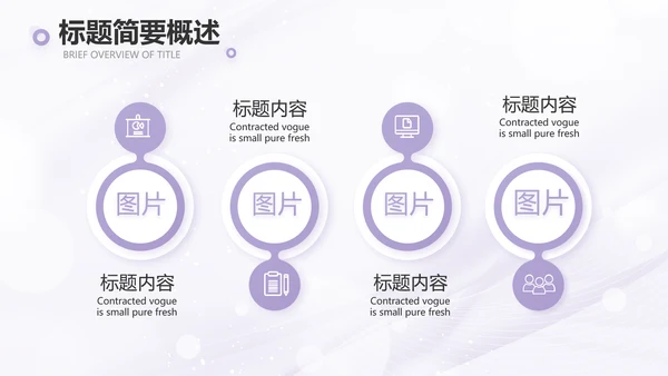 紫色梦幻医美商业计划书动态PPT