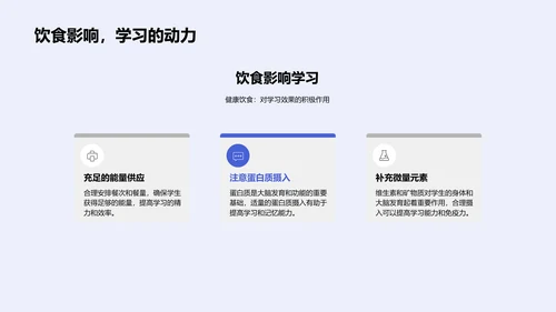 营养与健康讲座PPT模板