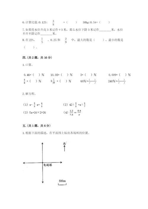 青岛版数学小升初模拟试卷含完整答案（历年真题）.docx