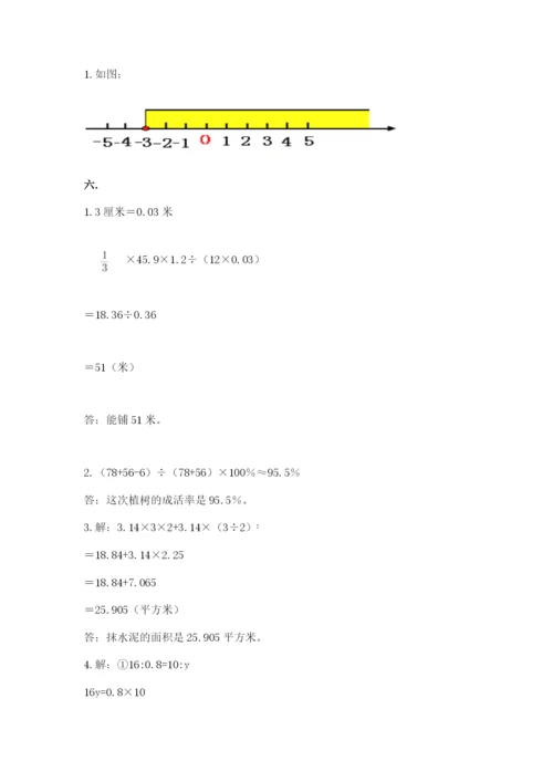 最新苏教版小升初数学模拟试卷附答案（综合题）.docx