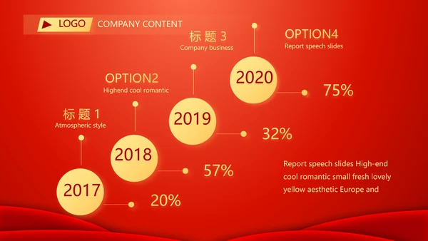 红色喜庆迎新春春节晚会年会动态PPT