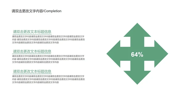 绿色简约风企业宣传汇报PPT模板