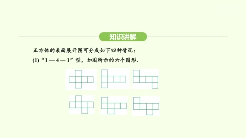 人教版（2024）数学七年级上册6.1.3立体图形的展开与折叠 课件(共21张PPT)