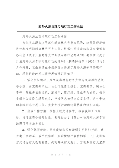 野外火源治理专项行动工作总结.docx