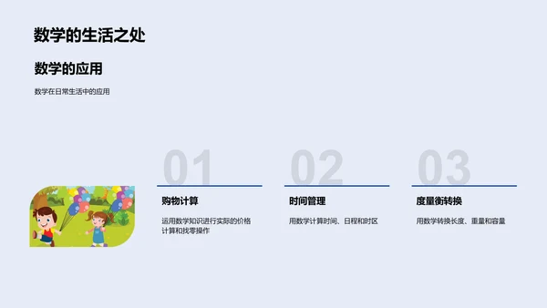 数学知识解读PPT模板