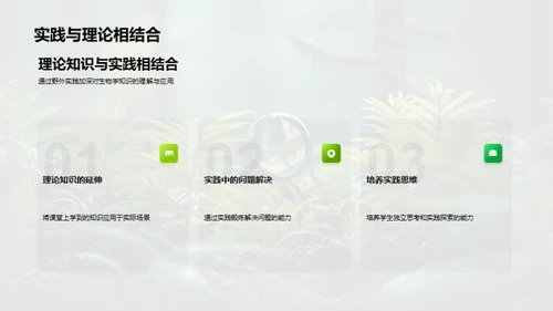 探索生物学的野外之旅