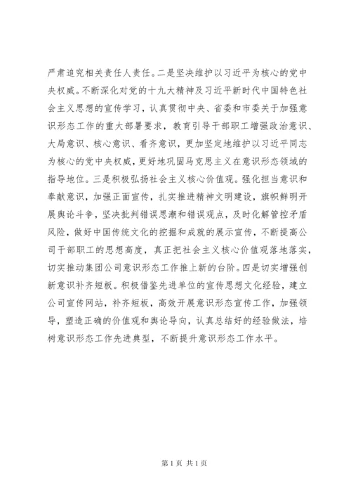 关于落实意识形态工作责任制情况的报告.docx