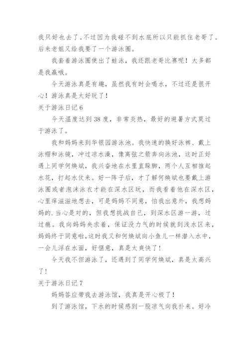 游泳日记.docx