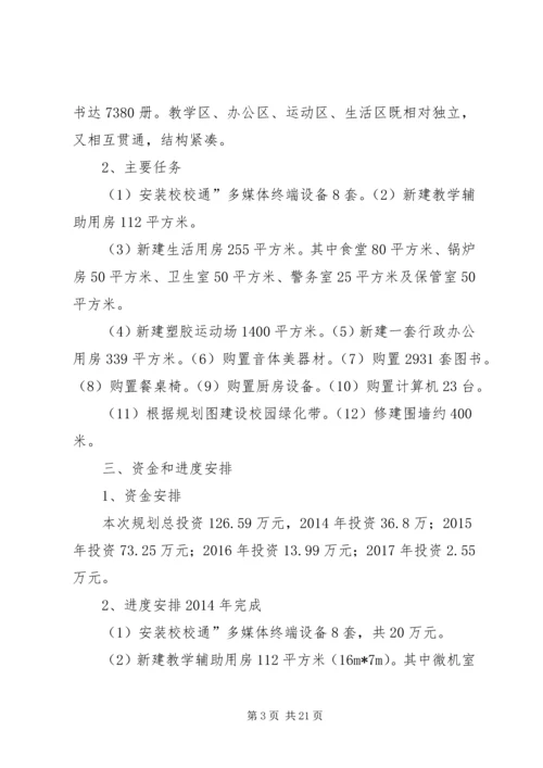 猴场小学改造计划项目规划(1).docx