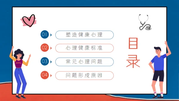 中学生青春期心理健康知识讲座通用PPT班会