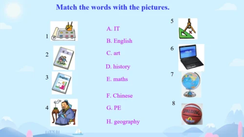 Module 5 My school day Unit 1