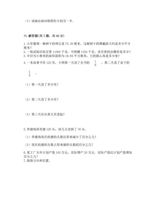 小学数学六年级上册期末测试卷含完整答案（夺冠系列）.docx