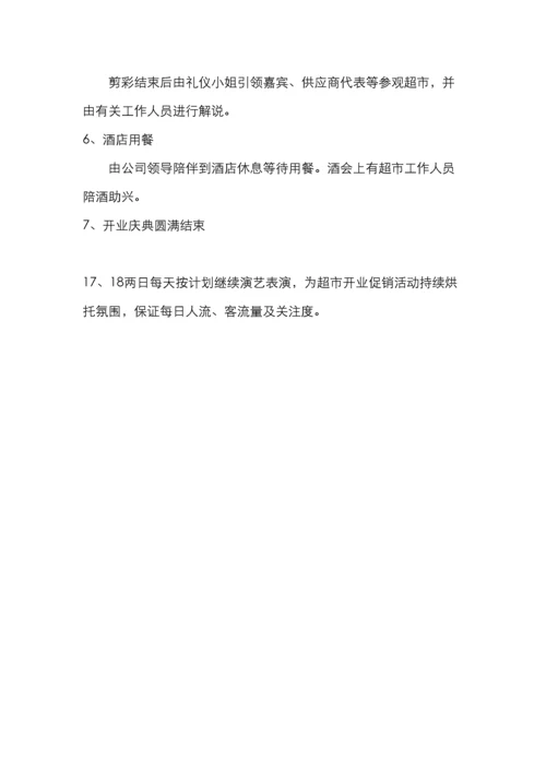 聚隆仓超市开业活动策划.docx