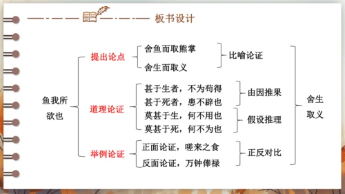 9 鱼我所欲也 课件(共38张PPT) 2024-2025学年语文部编版九年级下册