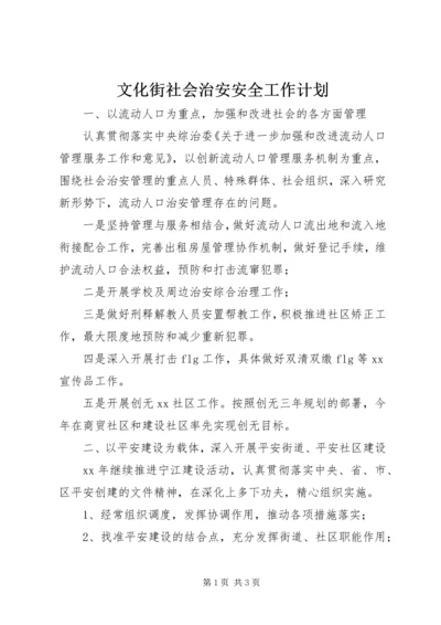 文化街社会治安安全工作计划.docx