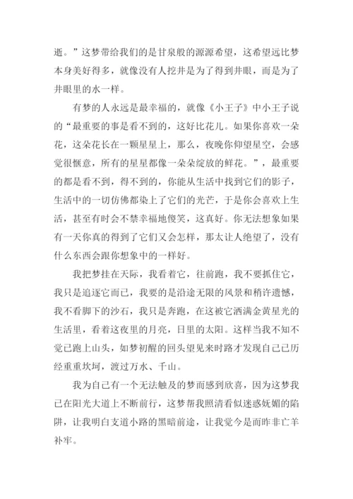 与梦同行作文.docx