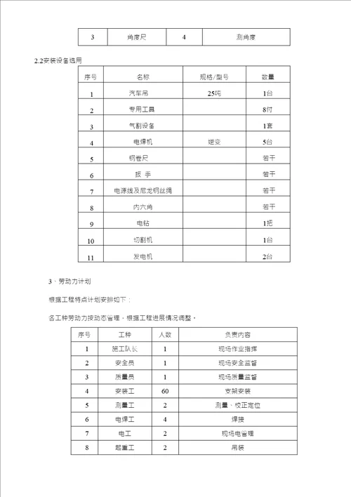 光伏项目支架安装施工方案