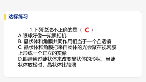 5.4  眼睛与眼镜  课件