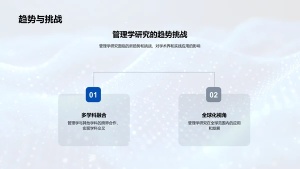 管理学研究成果答辩PPT模板