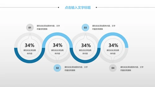 商务风简约总结汇报PPT模板