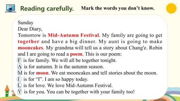 Unit 3 My weekend plan Part B   Read and write课件（共