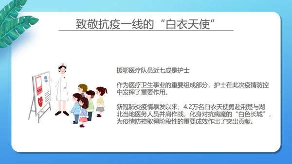 国际护士节最美天使通用PPT模板