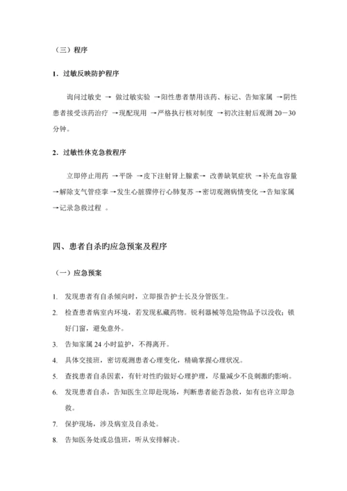 护理安全应急全新预案.docx