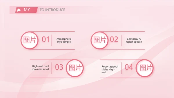 粉色个人简历面试自我介绍岗位竞聘演讲PPT