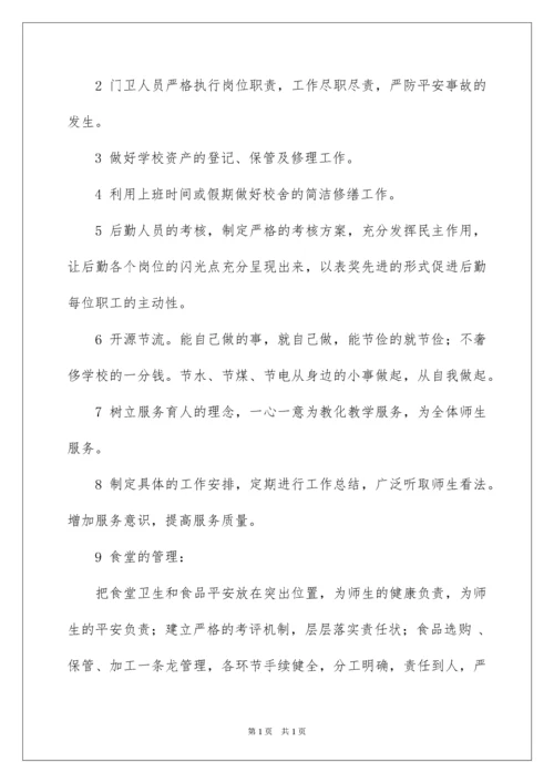 2022学校后勤主任竞聘演讲稿.docx