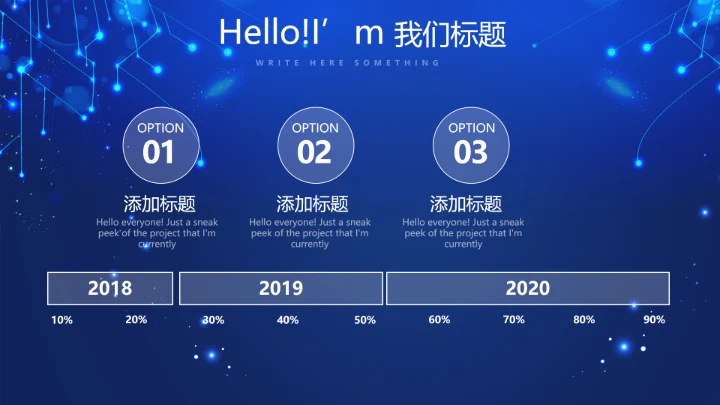 蓝色科技感新起航筑梦未来年终工作总结汇报PPT动态模板