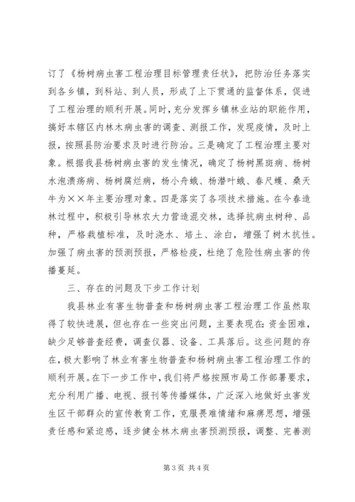 县林业保护工作情况汇报 (2).docx