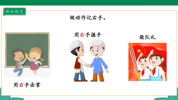 新人教版1年级上册 2.2 左、右 教学课件（27张PPT）