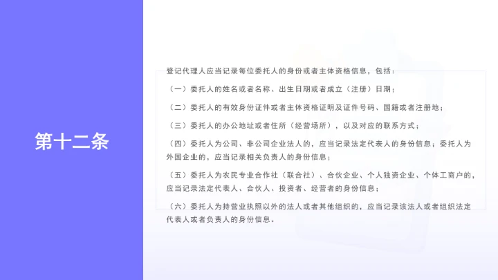 全文学习《经营主体登记申请及代理行为管理办法》2025年9月15日公布实施PPT课件