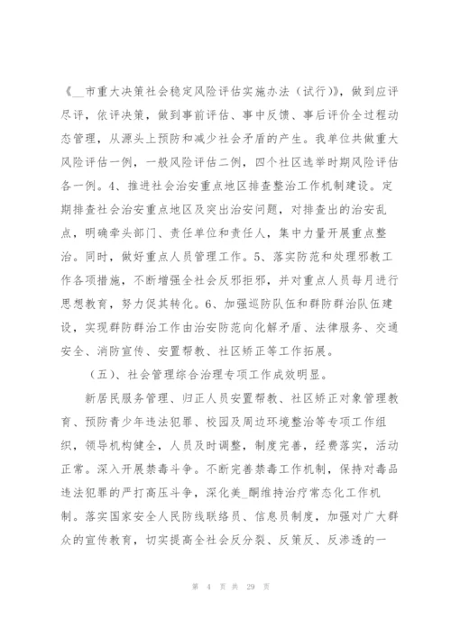 社会综治工作总结.docx