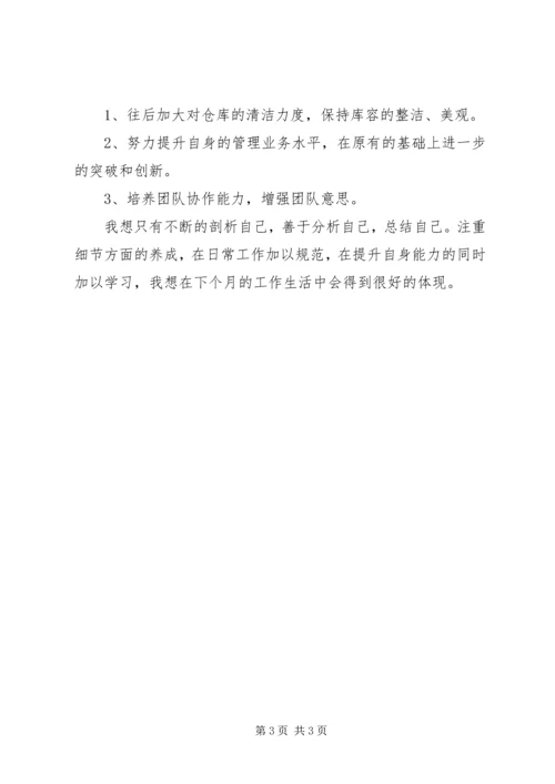 企业11月个人工作总结.docx