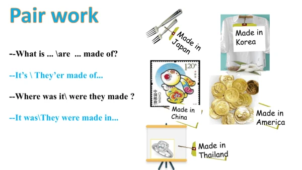 Unit 5 What are the shirts made of ？ Section A(1a-