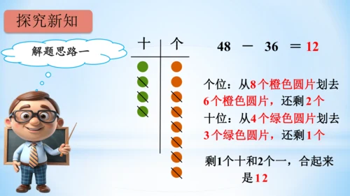 2.100以内的加法和减法（减法-不退位减）课件(共20张PPT)二年级上册数学人教版