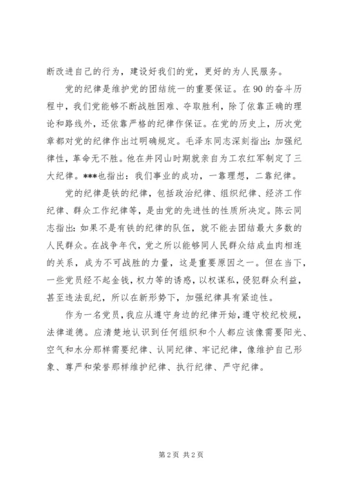 思想汇报学习党章后思想报告.docx