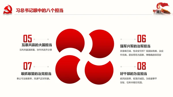 不忘初心党员干部党课学习勇担当党建PPT