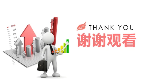 扁平化金融理财投资财务报告PPT模板