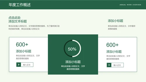 深绿色简约风产品介绍通用PPT演示模板