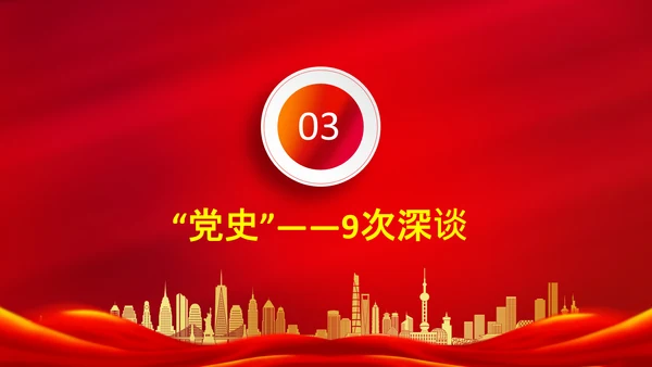 聚焦全国两会到团组高频词PPT模板