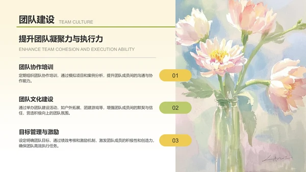 黄色插画风通用行业工作计划PPT模板