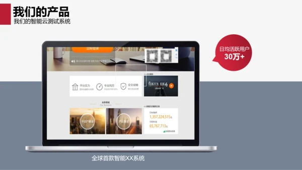互联网商务商业项目计划书PPT模板