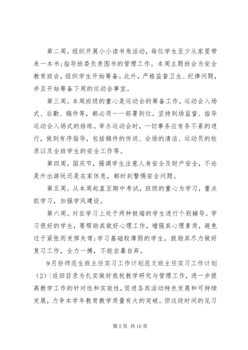 班主任实习工作计划3篇.docx