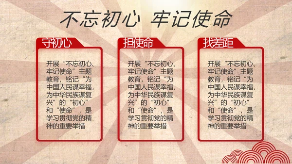 红色革命党史故事学习教育动态PPT