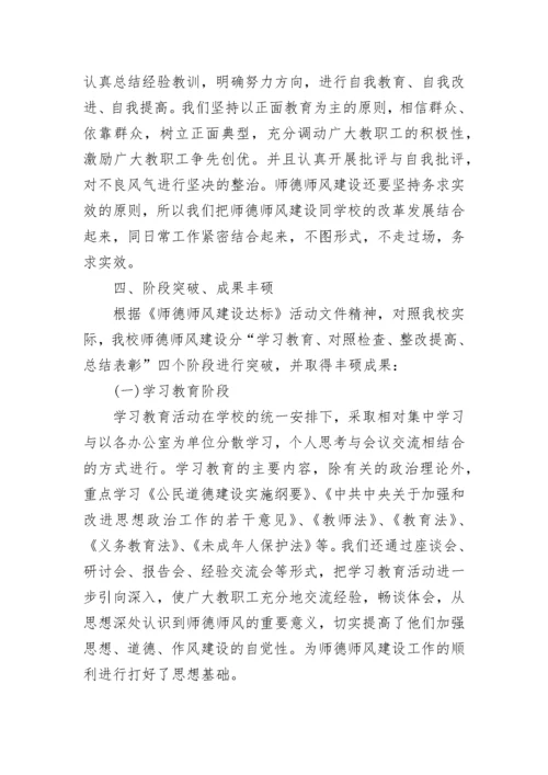 师德自我评价.docx