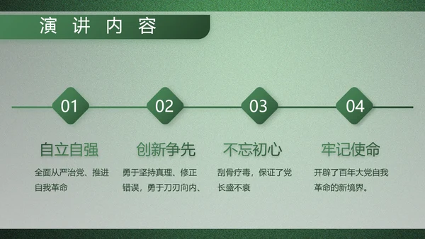 绿色大气军队院校课程教学动态PPT模板