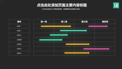 流行色彩商务年度工作总结汇报通用PPT模板