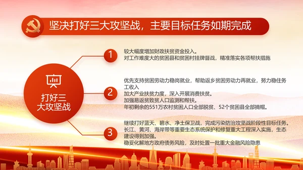 红色大气党建民主生活会学习主题动态PPT模板